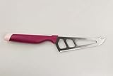 hochwertiges Messer Tupperware Messer Universal-Serie Dunkelpink Käse Messer Käsemesser D196 XPert