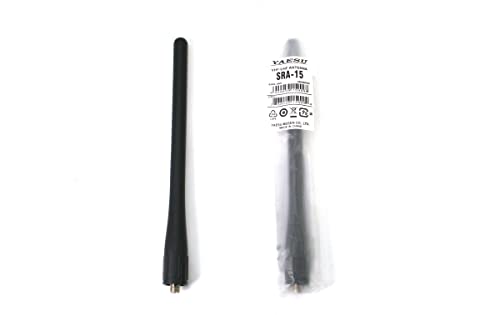 YAESU SRA-15 Antena Original Yaesu Doble Banda VHF/UHF para Walkies YAESU FT-4XE y FT-65E Cover