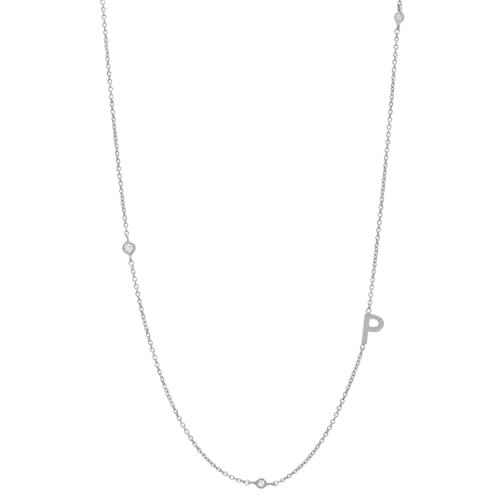 Collier 26 femmes bijoux fins alphabet argent pendentif lettre or