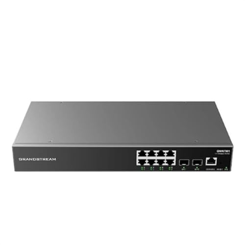 Image of Grandstream GWN7801 | 8-Port Gigabit Ethernet Layer 2+ Managed Network Switch