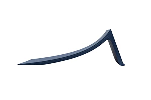 Teak Tuning Fingerboard Poly Launch Kicker Ramp - 4.5\" Long, 3\" Wide, 1.5\" Tall - Fingerboard Obstacle in Blue Steel Colorway