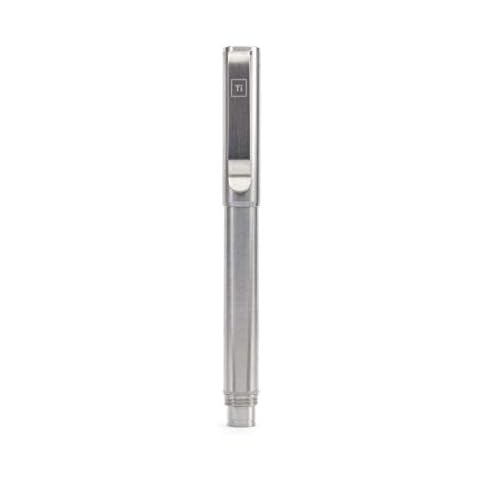 BIG IDEA DESIGN Ti Arto EDC : The Ultimate Refill Friendly Everyday Carry Pen (Machined Raw) Cover