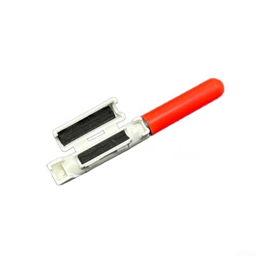 Accesorio de pesca nocturna LED para punta de caña de pescar – Construcción impermeable funciona con cañas de mar, cañas de orilla y cañas de cebo (B rojo)