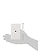 Leviton Standard Telephone Wall Jack, 6P4C, Screw Terminals, 40249-W, White