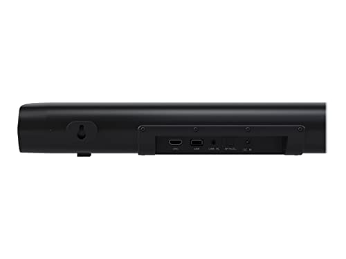 SHARP HT-SB107 90 W Bluetooth Soundbar – schlanker TV-Lautsprecher mit kabellosem Musikstreaming, kraftvollem Heimklang, sattem Bass, wandmontierbar, optischer & AUX-Anschluss – Bild 5