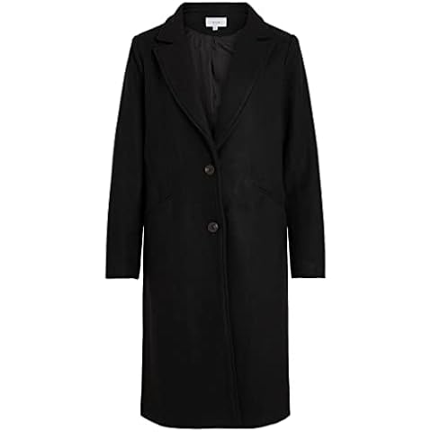 Vila Vivalji Long Coat-Noos Abrigo de Lana Cover