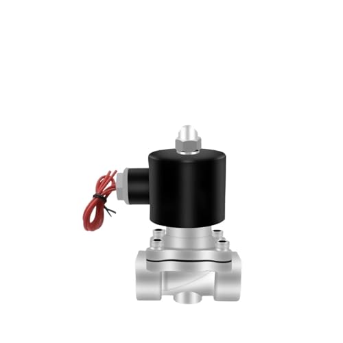 Électrovanne 3/4 en acier inoxydable durable DC24V pour fluides exigeants