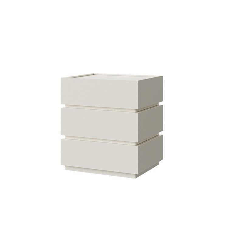 Moderna mesita de noche de madera maciza, elegante mesita de noche con almacenamiento, elegante armario de dormitorio, mesas auxiliares compactas para decoración del hogar