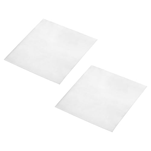 uxcell 4 Pcs Zinc Sheets, 99.99% High Purity Zinc Plate 0.02"x4"x4"(0.5x100x100mm) Metal Zinc Foil Zinc Anode Strip for Science Lab Industry DIY Craft
