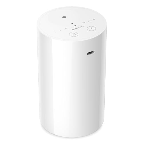 Waterless Essential Oil Diffuser, Battery Operated Aromatherapy Diffuser with 20mL Capacity, Mini