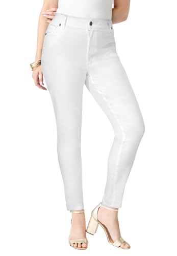 Roaman's Women's Plus Size Plus Size Classic Stretch Slim Jean