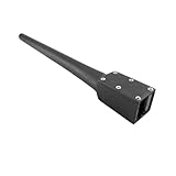 CTP03 Series ø30mm Reinforced One-Piece Square-To-Round Carbon Tube Arm For Industrial Propulsion Alignment 1PCS(515MM)