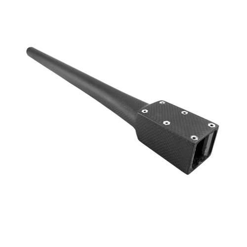 CTP03 Series ø30mm Reinforced One-Piece Square-To-Round Carbon Tube Arm For Industrial Propulsion Alignment 1PCS(515MM)