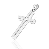 925 Sterling Silver Cross – Crafted from high-quality solid silver, this minimalist Christian necklace is a symbol of faith and protection. Free Personalisation – Engrave a name, date, or message on the back for a unique and meaningful touch. Perfect...