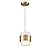 DEYNITE Modern Home Pendant Light Fixtures Brass Hanging Light for Kitchen Island