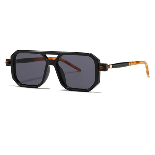 Lunettes de soleil punk grand format : protégez vos yeux avec un style rétro unique - 2