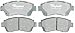 Raybestos PG-D476C Front Ceramic Pads
