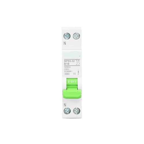 Disjoncteur miniature 1P+N courbe B éliminant les pannes sur vos appareils électroniques sensibles