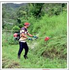 Image of Honda Brushcutter - 1.5 HP - UMK435T U2NT | 4 Stroke Petrol Brush Cutter | 2 Teeth Blade | Straight Shaft Brush Cutter | Side Pack Brush Cutter