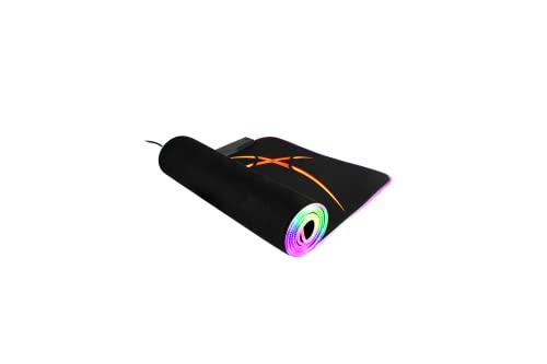 Image of Cosmic Byte Equinox RGB Mousepad with 4 Port USB Hub, 1000x300x4MM (Black)