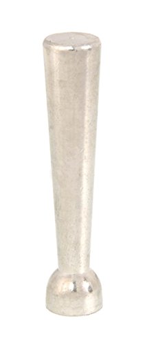 Image of B&P Lamp 2 3 /8 inch Deco Finial, 1 /4-27 Tap, Nickel Plated