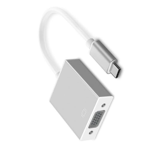 USB 3.1 Type C VGA Adapter 1080P Output Suitable for Device Compatibility