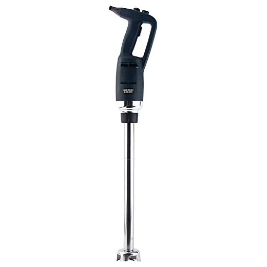 Li Bai Immersion Blender Commercial Electric Hand Mixer With 20-Inch Variable Detachable Shaft 500 Watt Power 50-Gallon Capacity Stainless Steel 2000-14000RPM Adjustable for Kitchen Home Restaurant