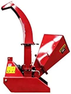 House of Contractors Inc. HOC BX42S 4 Inch PTO Tractor Wood Chipper - Gravity Feed, Red