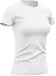 Camiseta Feminina Dry Fit Poliéster Academia Treino Proteção UV