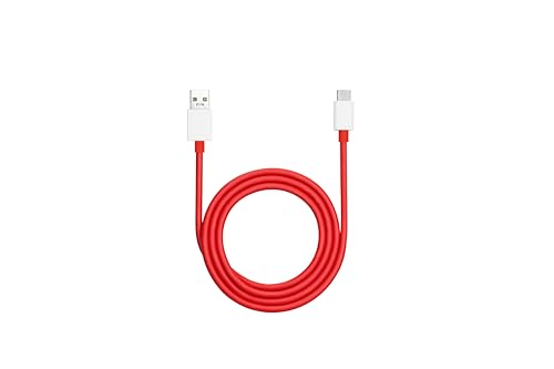 Image of OnePlus USB-A to Type-C Cable 10A 1M DL129 Red IN