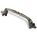 Produktbild SIRO Möbelgriff Hückelhoven, Landhaus, Klassisch, Vintage, Druckguss altmessingfarbig brüniert getrommelt, 109 mm x 23 mm x 22 mm, LA 76 mm, 924-108ZN10