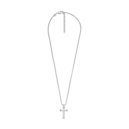 Fossil Halskette Für Männer, Länge: 508mm+50.8mm, Breite: 16.8mm, Höhe:...