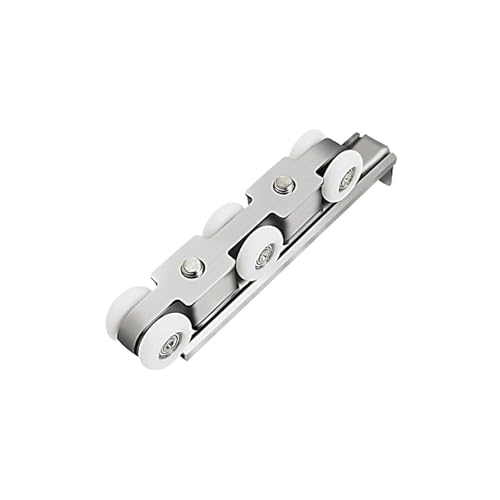 Rail supérieur de porte coulissante silencieux pour réparer et suspendre une porte en bois