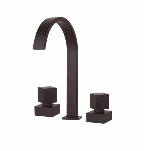 Misturador Lavatório Preto Fosco Duplo Comando Samer