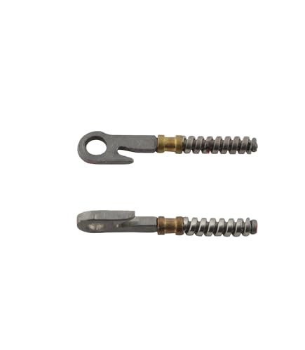 Genérico 100 insertos de resorte for reparar patillas flexibles de gafas rotas, repuesto de resorte roto, varios tipos(P24)