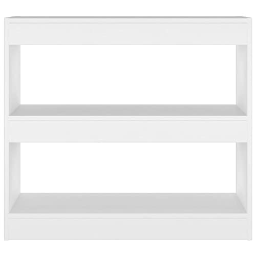 VidaXL Libreria/Divisorio Bianco 80x30x72 cm