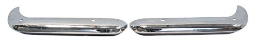 1970-73 Camaro Chrome Split Bumpers Pair w/Bolts