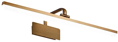 Preisvergleich Produktbild Lampe Wandleuchte Wandlampen Aussenlampe Badezimmer Led Badezimmer Anti-Fog Wandleuchte Schminktischspiegel Schrank Lampe Retro Acryl 3 Farbe Licht [Energieklasse A +] (Farbe: Warmes Lichtgröße: 71C