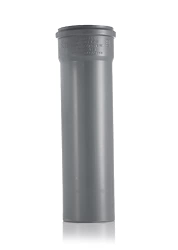 Tubo de alcantarillado HYDROBIL de PVC, tubo de plástico Ø 75 mm, L 500, espesor de pared 2,2 mm,...