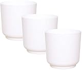 Die Töpfe eignen sich perfekt als Übertopf - durch die geschlossene Unterseite können sie ideal mit Innentöpfen kombiniert werden