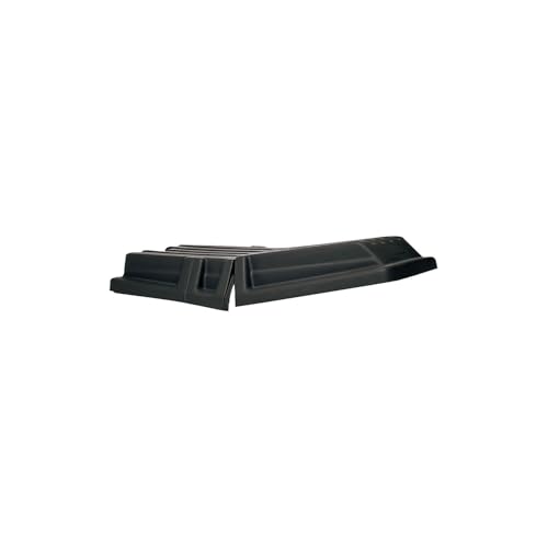 Rubbermaid Commercial Products Heavy Duty Lid for 1 Cubic Yard Tilt Trucks, Black, for Airports/Office/Conceal Odors/Garbage/Trash