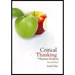 Paperback Critical Thinking for Business Students, 2nd Edition Book