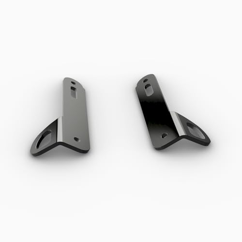 Front and Rear Tie-Down Bracket Kit for Harley-Davidson 2006-2023 Electra Glide, Street Glide Touring Models (Gloss Black, Front Tie-Downs Bracket Kit) by Lexoro - Used condition - Image 3