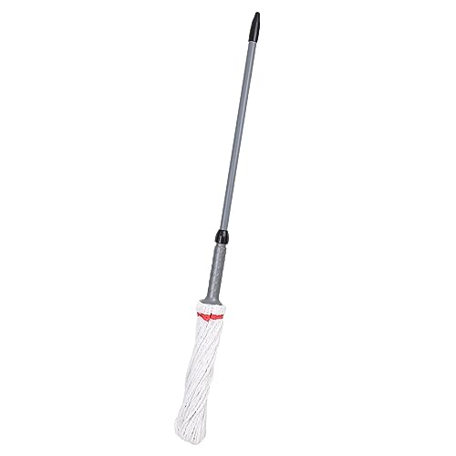 Image of Pivalo Easy Twist Mop Long Extended Handle Wet Mop Poly Cotton Head Home Office Use for Hardwood Tile Cement Floor- (Random Color, Pack of 1)