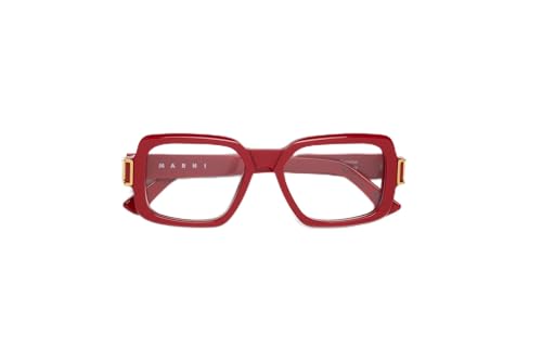 Marni Zamalek Optical Bordeaux 54 montura de diseño sofisticado y acabado premium