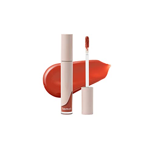 Heimish] Dailism Lip Gloss (Tangerine Coral) 0.99 Oz/ 28 G | Long Lasting Highly Pigmentated Glossy Lip Color | Non-Sticky, Liquid Lipstick, Lip Gloss, Shimmery Vivid Color, Korean Makeup #TOP10
