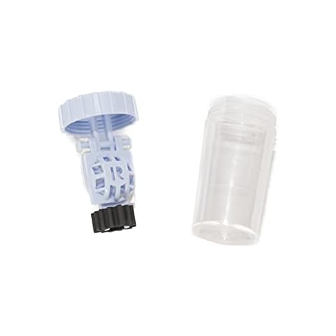 SPORTS WORLD VISION Hydrogen Peroxide Contact Lens Case (3 Pieces) Easy to Carry Vented Universal Protective Case, Barrel Shaped Contact Lens Cleaning Container for Everyday Use Cover