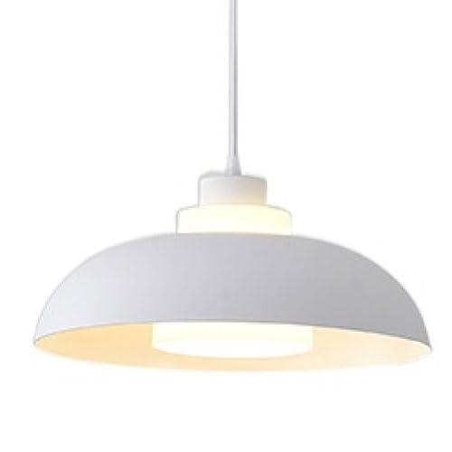 Plafonnier encastré E27 en acrylique et métal au design industriel nordique épuré
