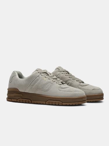 Image of WROGN Men's Genuine Suede Leather Sneakers | Solid Pattern