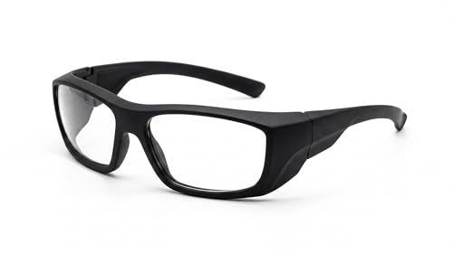 Image of THUNDERSTORM Safety Goggles Polycarbonate Anti-Fog Lens Anti-Scratch UV Protection Black Eye Glasses Multipurpose Use Industrial, Bike Riding, Cycling, Car Driving for Men & Women